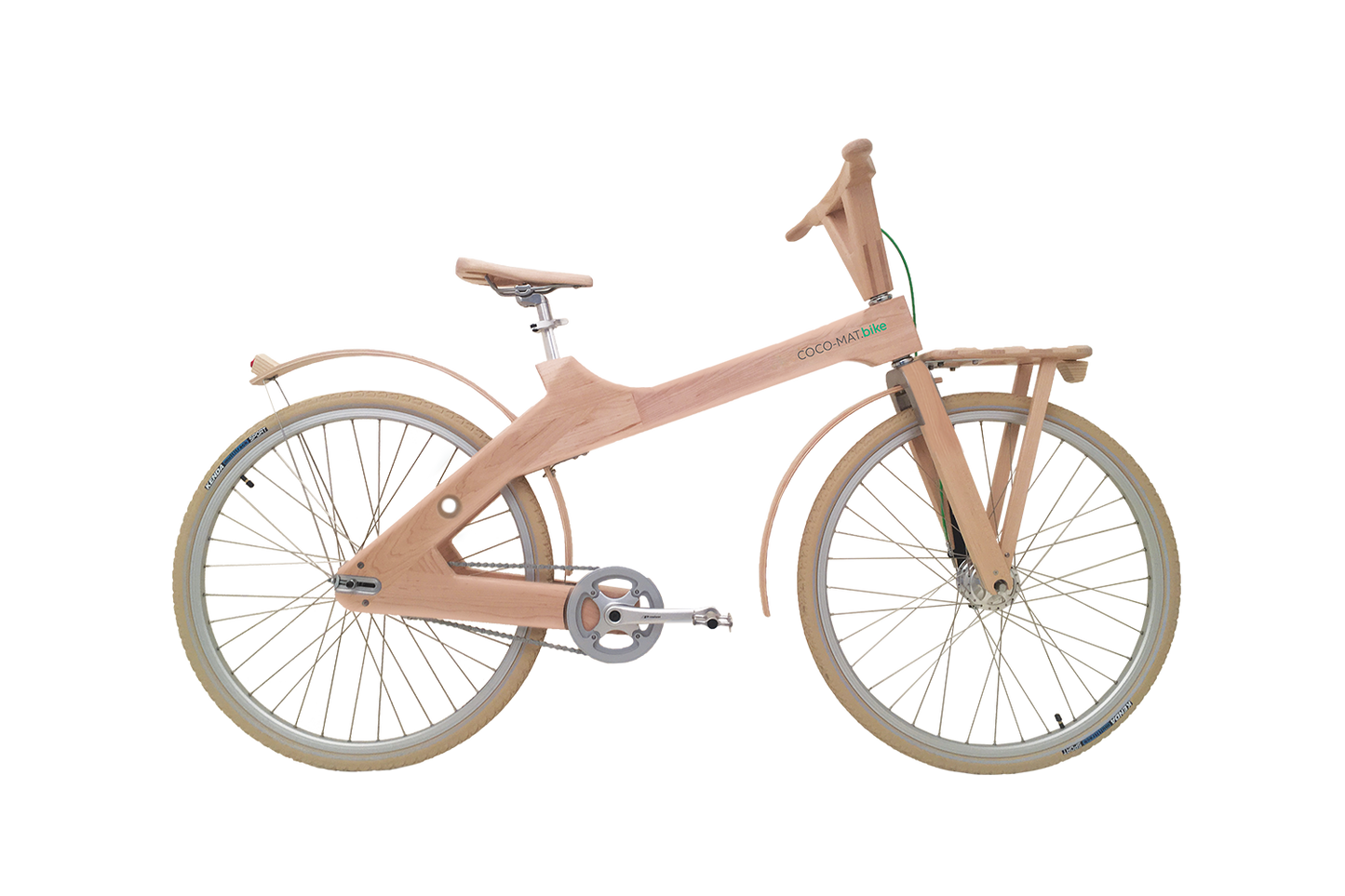 ODYSSEUS 2-SPEED 28" - A revolutionary city bike for everyone- ergonomic design, handcrafted, wooden