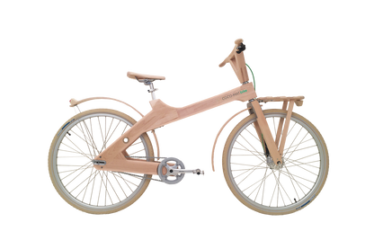 ODYSSEUS 7-SPEED 28": A revolutionary city bike for everyone-ergonomic design, handcrafted, wooden