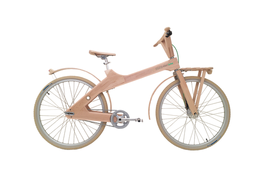 ODYSSEUS 7-SPEED 28": A revolutionary city bike for everyone-ergonomic design, handcrafted, wooden