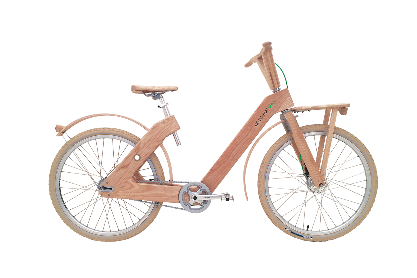 PENELOPE 2-SPEED 28"- A revolutionary city bike for everyone- ergonomic design, handcrafted, wooden