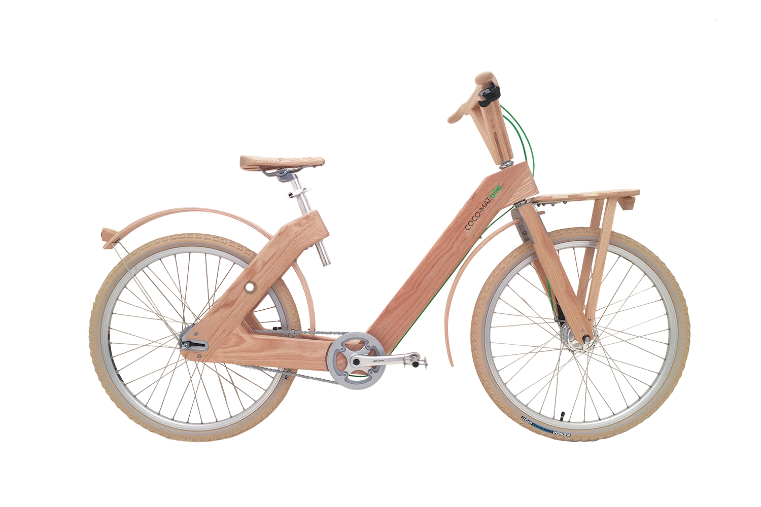 PENELOPE 7-SPEED 28" -A revolutionary city bike for everyone- ergonomic design, handcrafted, wooden