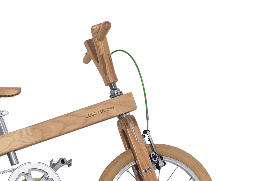 TELEMACHUS KIDS 20" - A revolutionary city bike for everyone- ergonomic design, handcrafted, wooden