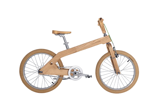 TELEMACHUS KIDS 20" - A revolutionary city bike for everyone- ergonomic design, handcrafted, wooden